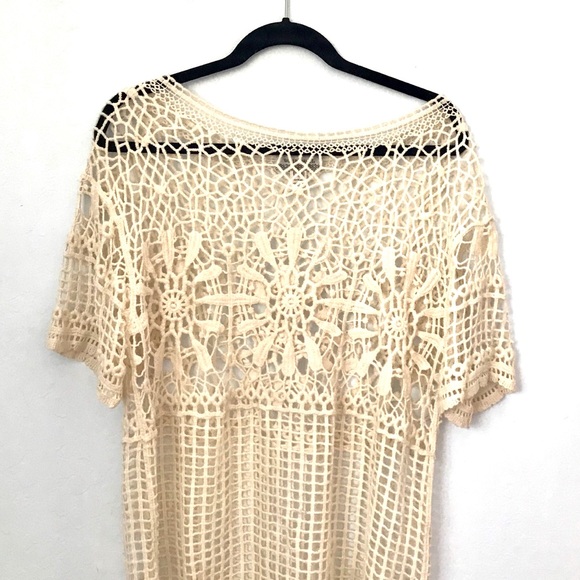 World Market Macrame Tunic - Picture 1 of 5